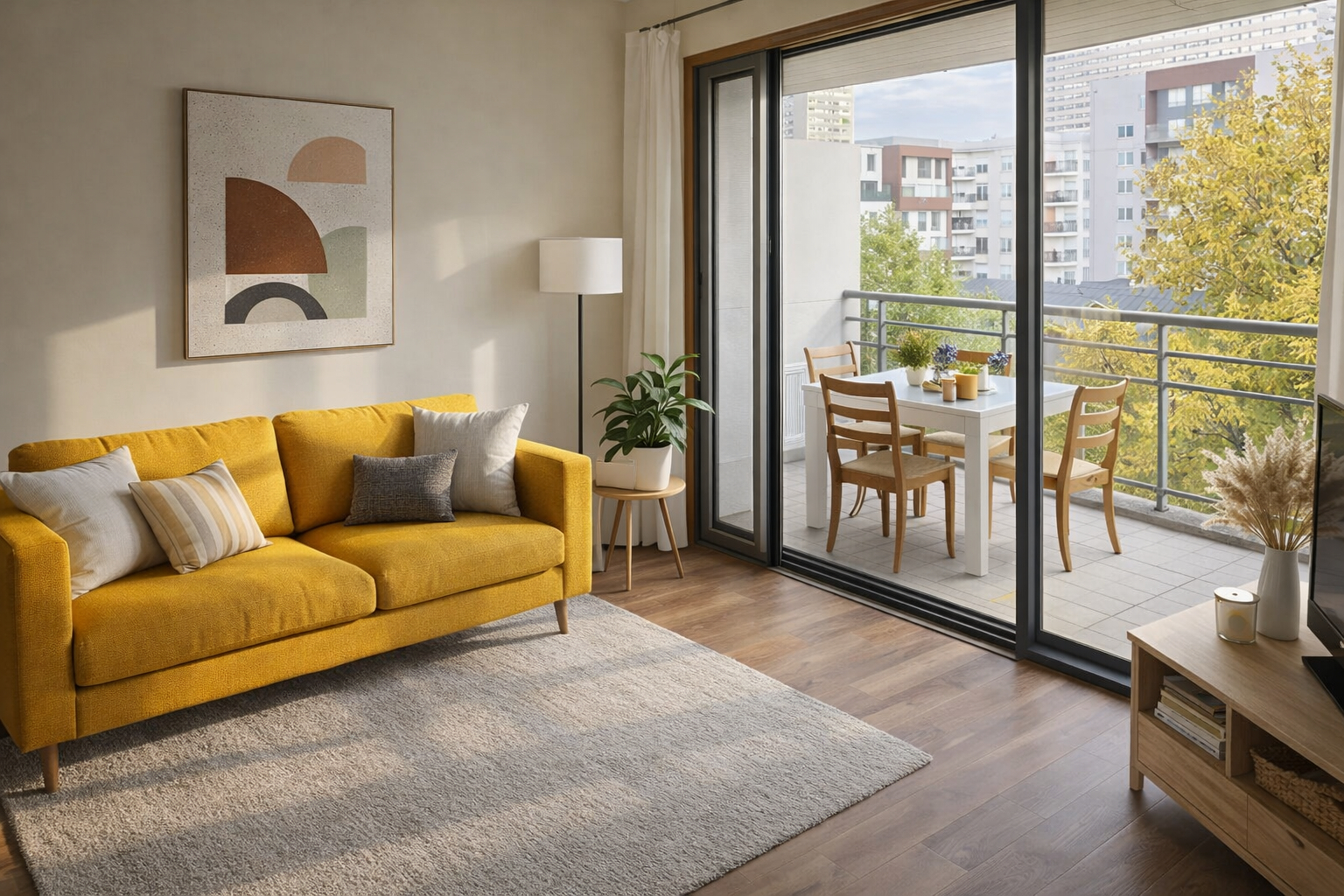 Studio lumineux de 30 m² avec  terrasse