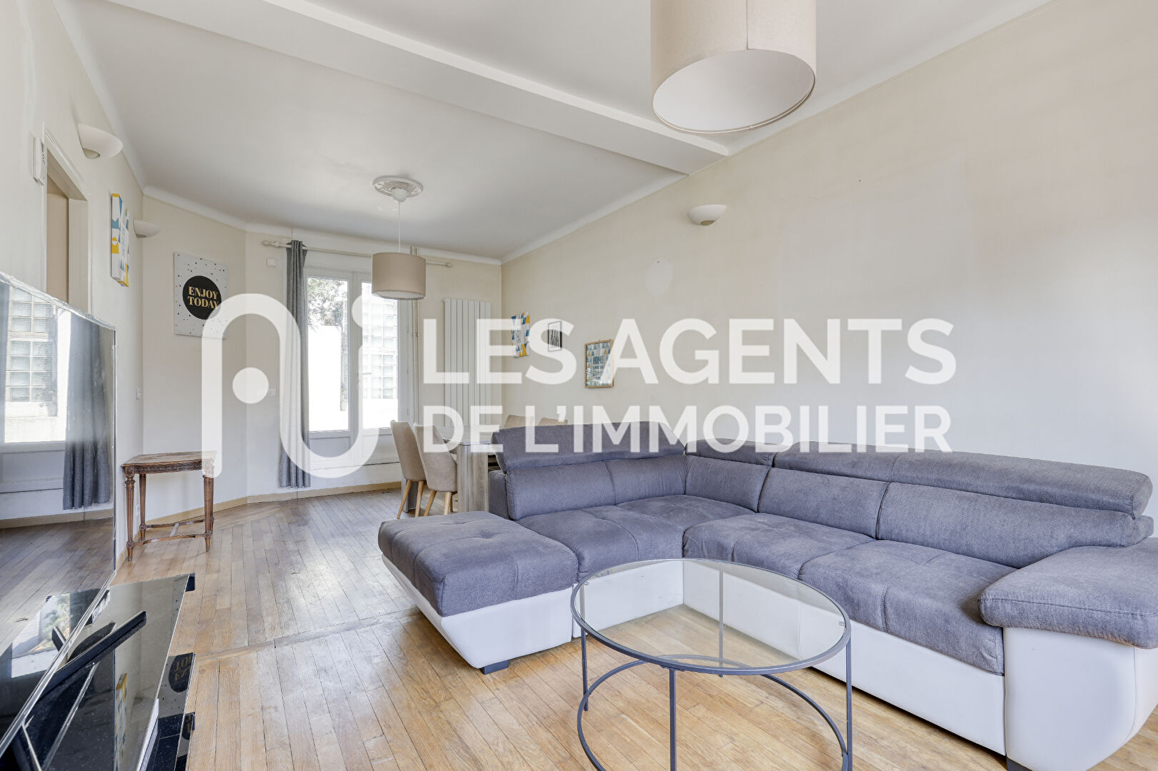 Maison 4/5P avec terrasse, sous-sol total, et garage